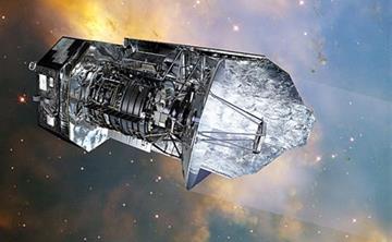 Artist's concept of the Herschel Space Observatory.