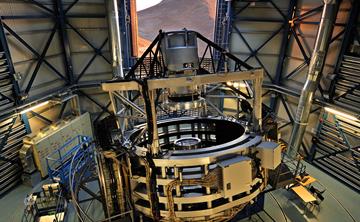 The VISTA telescope in Chile.